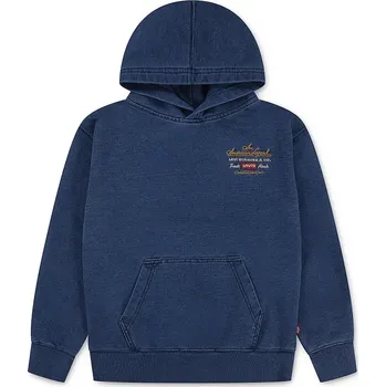 Chlapecká mikina Dětská mikina Levi's LENGENDARY HOODIE 8EN746 námořnická modř 59X, vel. 104