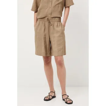 Dámské kraťasy Kraťasy Medicine dámské, béžová barva, high waist RW25-SZD103 80X, vel. S