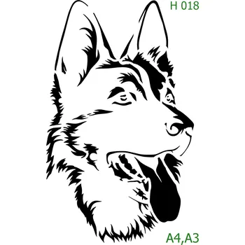 Šablona H 018 - A4 , Lepící fólie