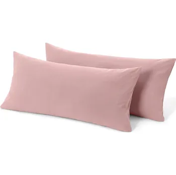 Povlak na dekorativní polštářek 693536 - Tchibo - Žerzejové povlaky na polštář - barva: růžová