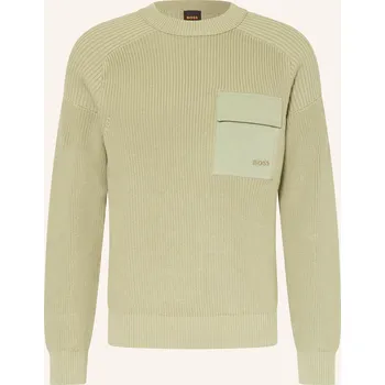 Pánský svetr Boss Pánský Svetr Kalamaro, světle zelená, L