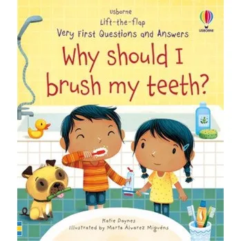 První čtění Very First Questions and Answers Why Should I Brush My Teeth? (Marta Alvarez Miguens)(Leporelo)