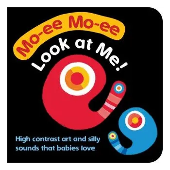 První čtění Moimoi--Look at Me! (Board Book for Toddlers, Baby Board Book, Ages 0-2): A High Contrast Board Book with Shapes, Colors, and Sounds to Soothe Your Cr – Jun Ichihara (EN)