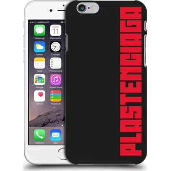 Pouzdro na mobilní telefon Picasee silikonový černý obal pro Apple iPhone 6/6S - Plastenciaga