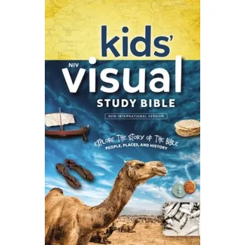 Populárně naučná literatura pro dospělé NIV Kids' Visual Study Bible, Imitation Leather, Teal, Full Color Interior (Zondervan)(Pevná)