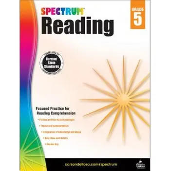 Cizojazyčná kniha Spectrum Reading, Grade 5 (Spectrum)(Brožovaná)