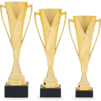 Pohár EKONOM, výška 34 cm, zlatý