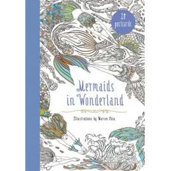 Cizí jazyk Mermaids in Wonderland 20 Postcards (CHIN MARCOS)(Pevná)