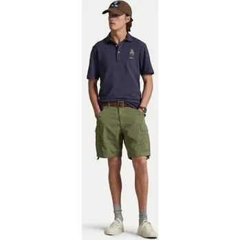 Pánské tričko Polo Ralph Lauren Polokošile 710P00083001 Tmavomodrá Custom Slim Fit M