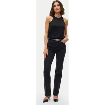 Dámské džíny Vero Moda Jeansy Tessa 10315432 Černá Straight Fit 27_30