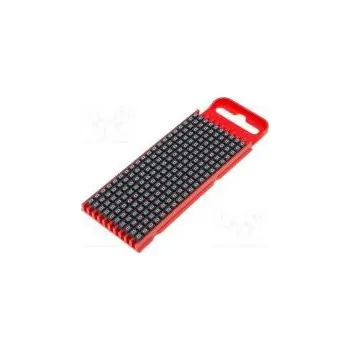 Kabelové značky pro kabely a vodiče Symbol štítku 0 2÷2,8mm