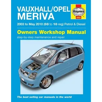 Populárně naučná literatura pro dospělé Vauxhall/Opel Meriva (Haynes Publishing)(Brožovaná)