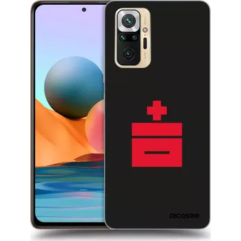 Pouzdro na mobilní telefon Picasee silikonový průhledný obal pro Xiaomi Redmi Note 10 Pro - Le Plastenciaga