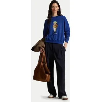 Pánská mikina Polo Ralph Lauren Mikina 211971736001 Modrá Relaxed Fit XXS