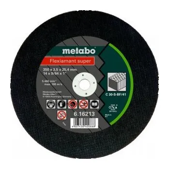 Pilový kotouč METABO Brusný kotouč Flexiamant SUPER 350 x 3,5 x 25,4 kámen, TF 41 616213000