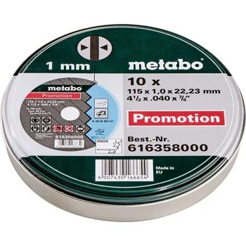 Pilový kotouč METABO Sada kotoučů Promotion 115 mm (10 ks) 616358000