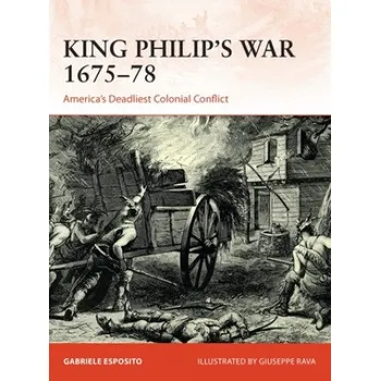 Cizojazyčná kniha King Philip's War 1675-76 (Giuseppe Rava)(Brožovaná)