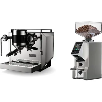 Kávovar Rocket Espresso Bicocca, stainless silver + Eureka Mignon…