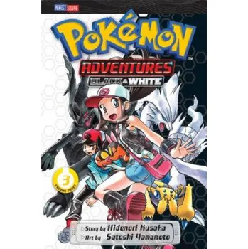 Pokemon Adventures Black & White 3 - Hidenori Kusaka, Satoshi Yamamoto (ilustrátor) Viz Media