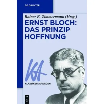 Ernst Bloch (Rainer E. Zimmermann)(Brožovaná)