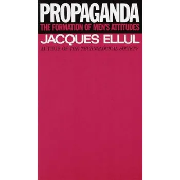 Cizojazyčná kniha Propaganda (Jacques Ellul)(Brožovaná)