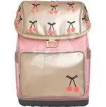 Školní batoh velký Ergomaxx Cherry Pompon Jeune Premier ergonomický luxusní provedení 39*26 cm