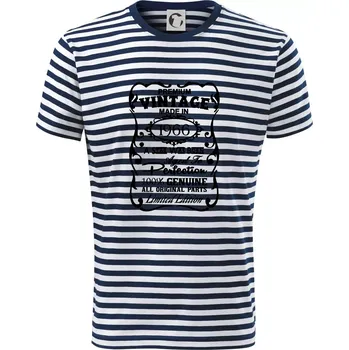 Vintage Etiketa - 1966 - Triko na vodu - XS ( Prouhovaná )