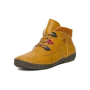 Dámská zimní obuv Rieker Kotníková obuv 52544-68 Žlutá 37