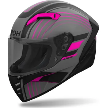 Helma na motorku Integrální helma na motorku Airoh CONNOR Achieve matná růžová M