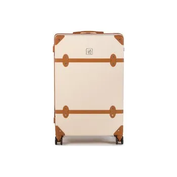Semi Line Velký kufr T5506-4 Béžová OS