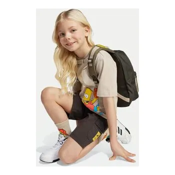 adidas Sada T-shirt a šortky The Simpsons JL9196 Béžová Regular Fit 7_8Y