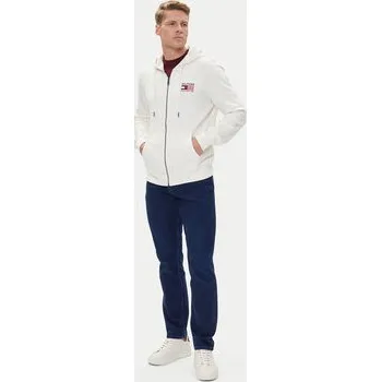 Pánská móda Tommy Hilfiger Mikina American MW0MW39691 Écru Regular Fit XXL