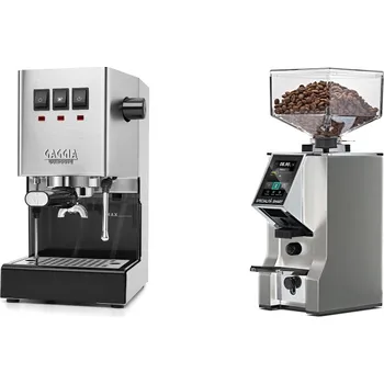 Kávovar Gaggia Classic E24, stainless steel + Eureka Mignon Specialita…