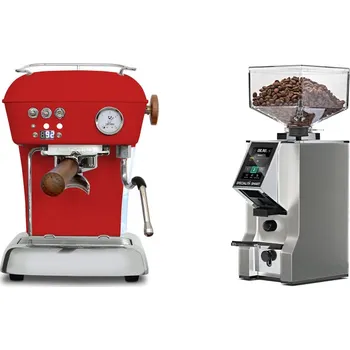 Kávovar Ascaso Dream PID, Love Red + Eureka Mignon Specialita Smart, CR…