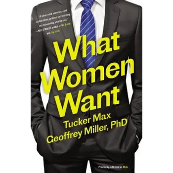 Cizí jazyk What Women Want (Tucker Max,Geoffrey Miller Phd)(Brožovaná)
