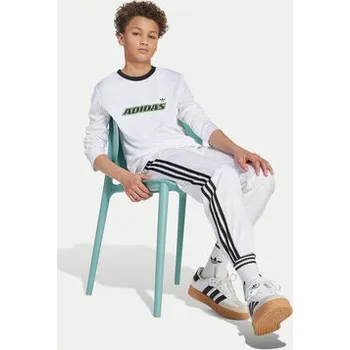 Dámská halenka adidas Halenka JV8662 Bílá Loose Fit 14_15Y