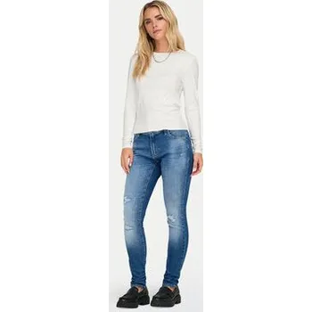 Dámská halenka ONLY Halenka Riley 15323159 Bílá Slim Fit S