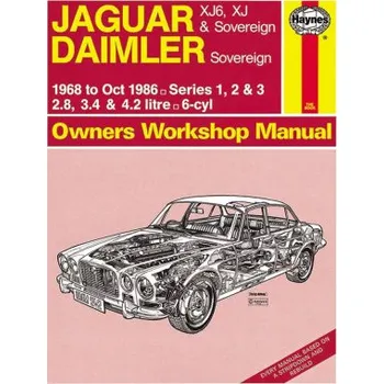 Jaguar XJ6, XJ & Sovereign (Haynes Publishing)(Brožovaná)