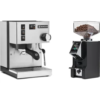 Kávovar Rancilio Silvia BC + Eureka Mignon Specialita Smart, CR black