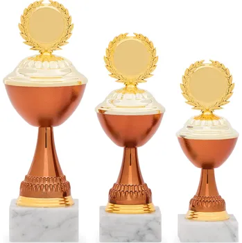 Pohár EKONOM, výška 26 cm, bronzový/zlatý