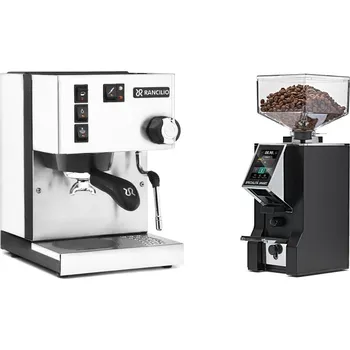 Kávovar Rancilio Silvia BC, white + Eureka Mignon Specialita Smart, CR…