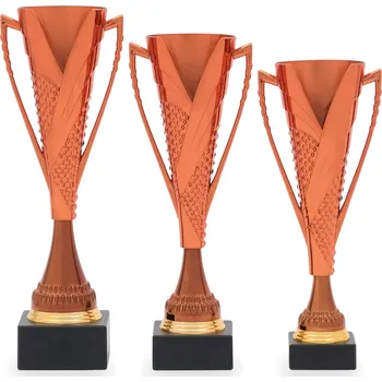 Pohár EKONOM, výška 34 cm, bronzový/zlatý