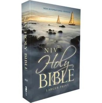 Niv, Holy Bible, Larger Print, Economy Edition, Paperback, Blue, Comfort Print (Brožovaná)