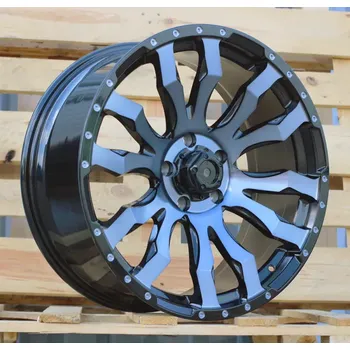 Alu kolo Alu kola Racing Line I0215B, 18x8.5 6x139.7 ET25, černá + tmavé leštění (zátěžová)