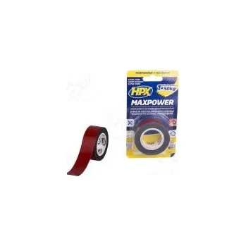 Páska upevňovací W 25mm L 1,5m Thk 1,1mm oboustranná černá