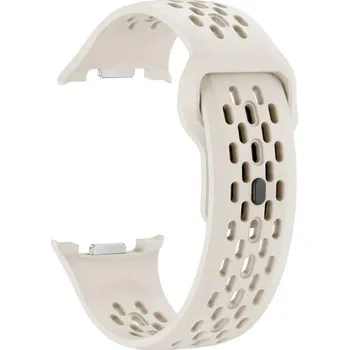 Příslušenství k chytrým hodinkám VSECHNONAMOBIL 116957 AIRY Silikonový řemínek pro Samsung Galaxy Watch8 / Watch8 Classic béžový