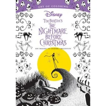 Cizojazyčná kniha Art Of Coloring: Tim Burton's The Nightmare Before Christmas (Disney Book Group)(Brožovaná)