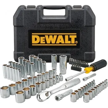 DeWalt 84 dílná sada s ráčnou 1/4" a 3/8" DWMT81531-1