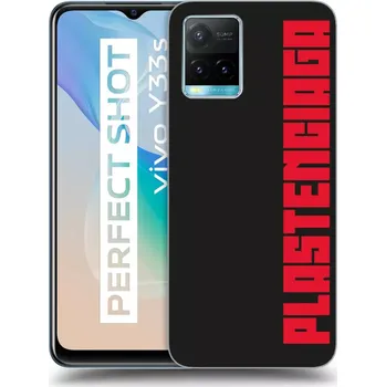 Pouzdro na mobilní telefon Picasee silikonový černý obal pro Vivo Y33s - Plastenciaga
