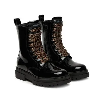 Oblečení a móda Tommy Hilfiger Kotníková obuv T4A5-34026-0775 S Černá 30